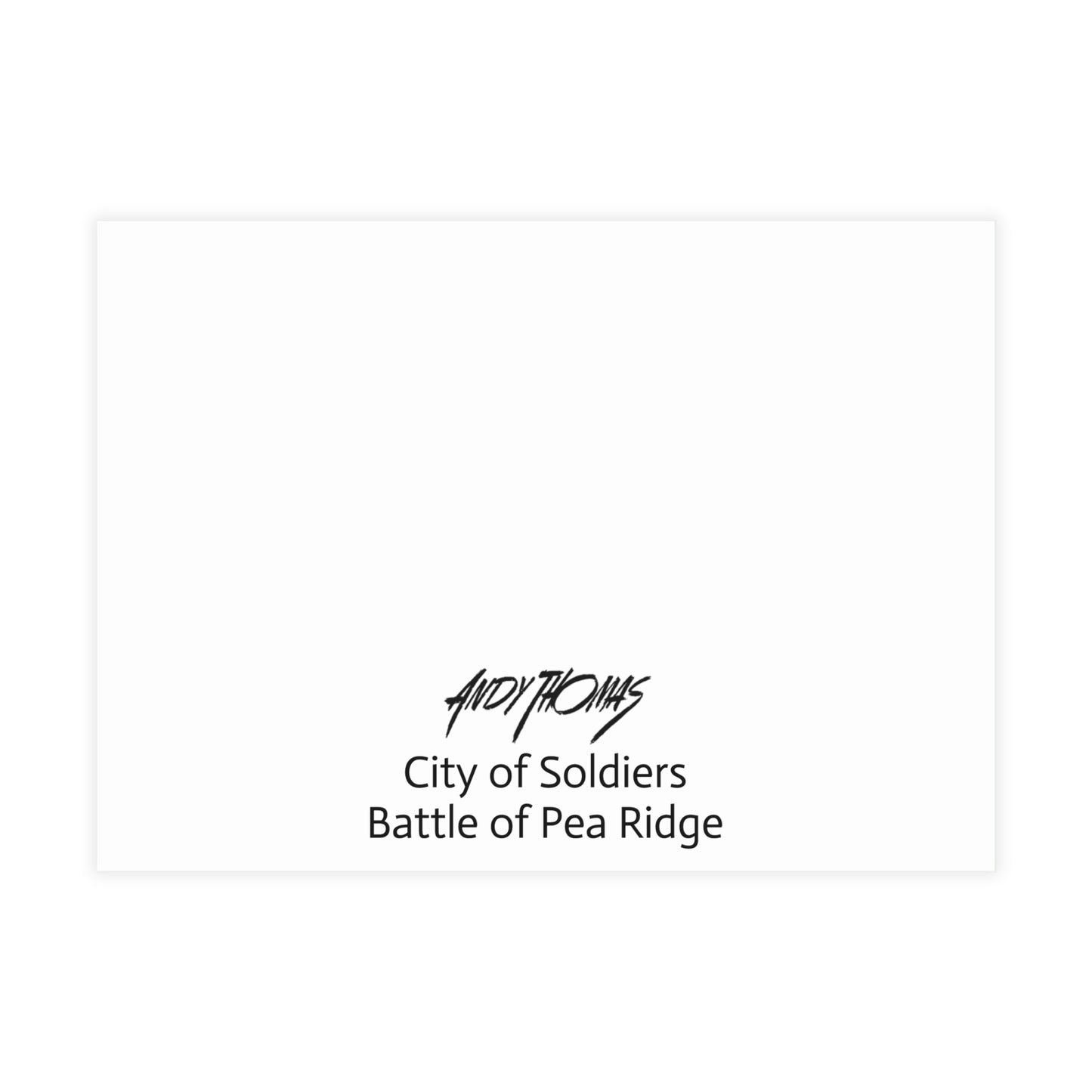 Note Cards: City of Soldiers - Envelopes Included