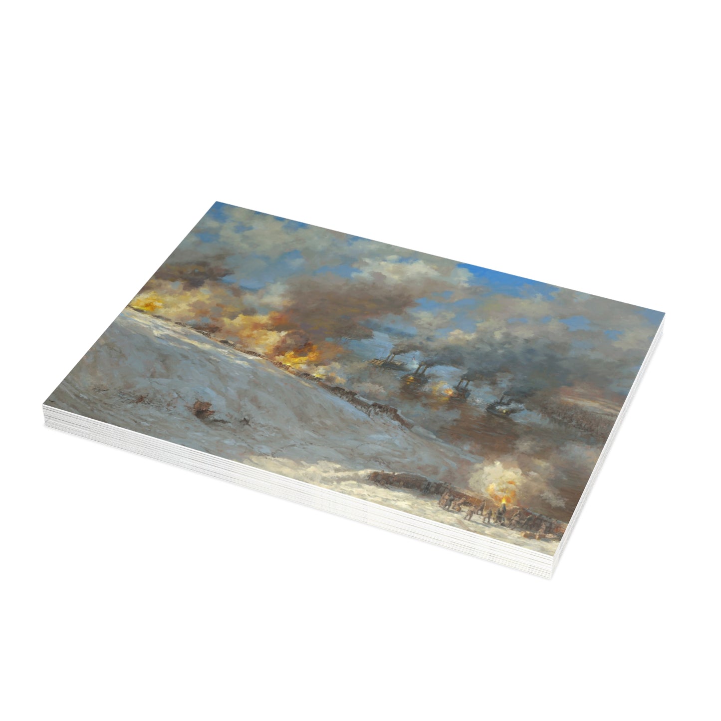 Note Cards: Exchanging Iron Valentines - Envelopes Included