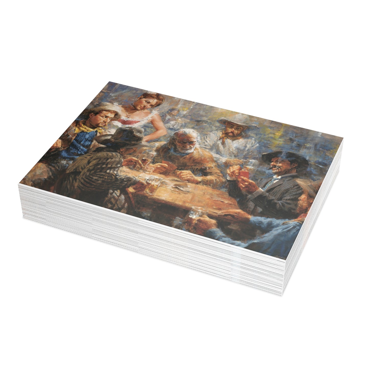 Note Cards: Draw Poker - Envelopes Included