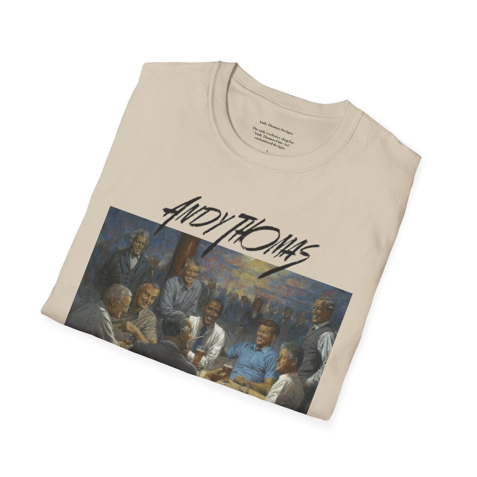 The Dem. Club T-Shirt - US Presidents Social Club - Andy Thomas Designs