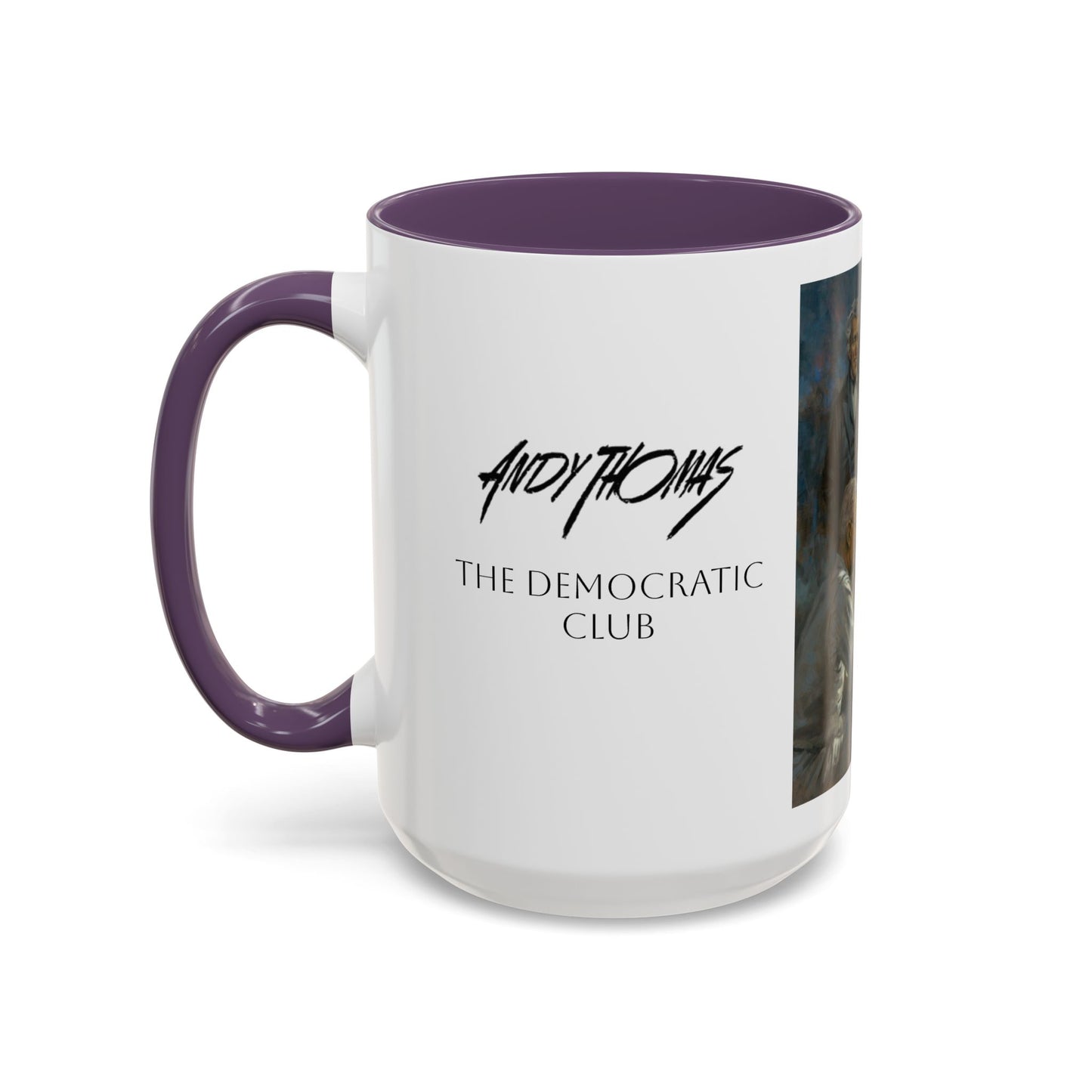 The Democratic Club Coffee Mug - 11oz & 15oz - Past Democrat Presidents Social Club with Obama
