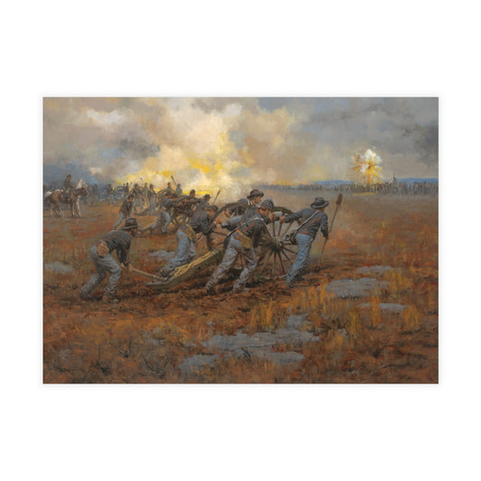 Note Cards: Parson's Batteries Heavily Engaged - Envelopes Included