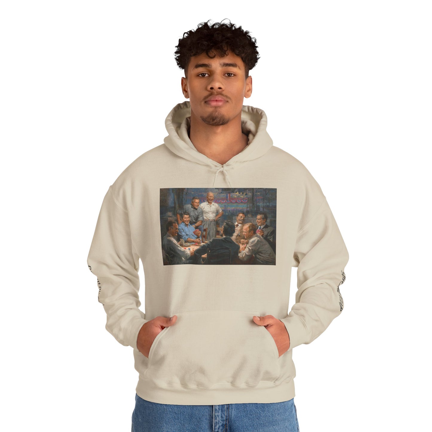 Grand Ol' Gang — Presidents Playing Poker Portrait Pullover