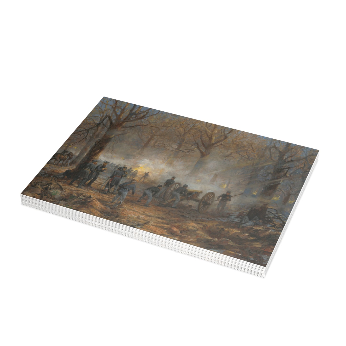 Note Cards: Cannon Duel - Envelopes Included