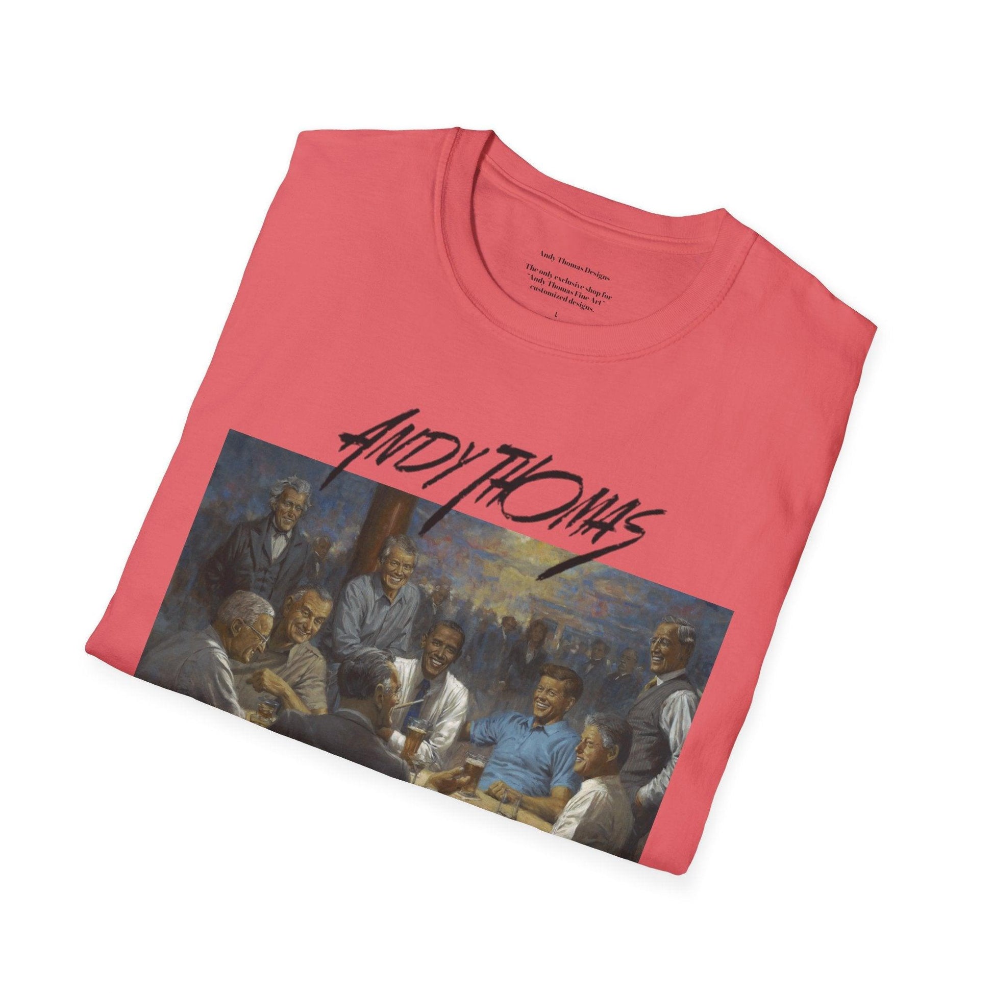 The Dem. Club T-Shirt - US Presidents Social Club - Andy Thomas Designs