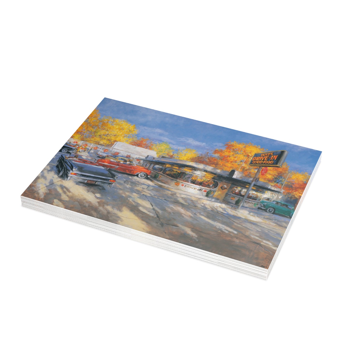 Boots Drive-in | Boots Court Motel, Carthage, MO Postcard Bundle - Envelopes Included