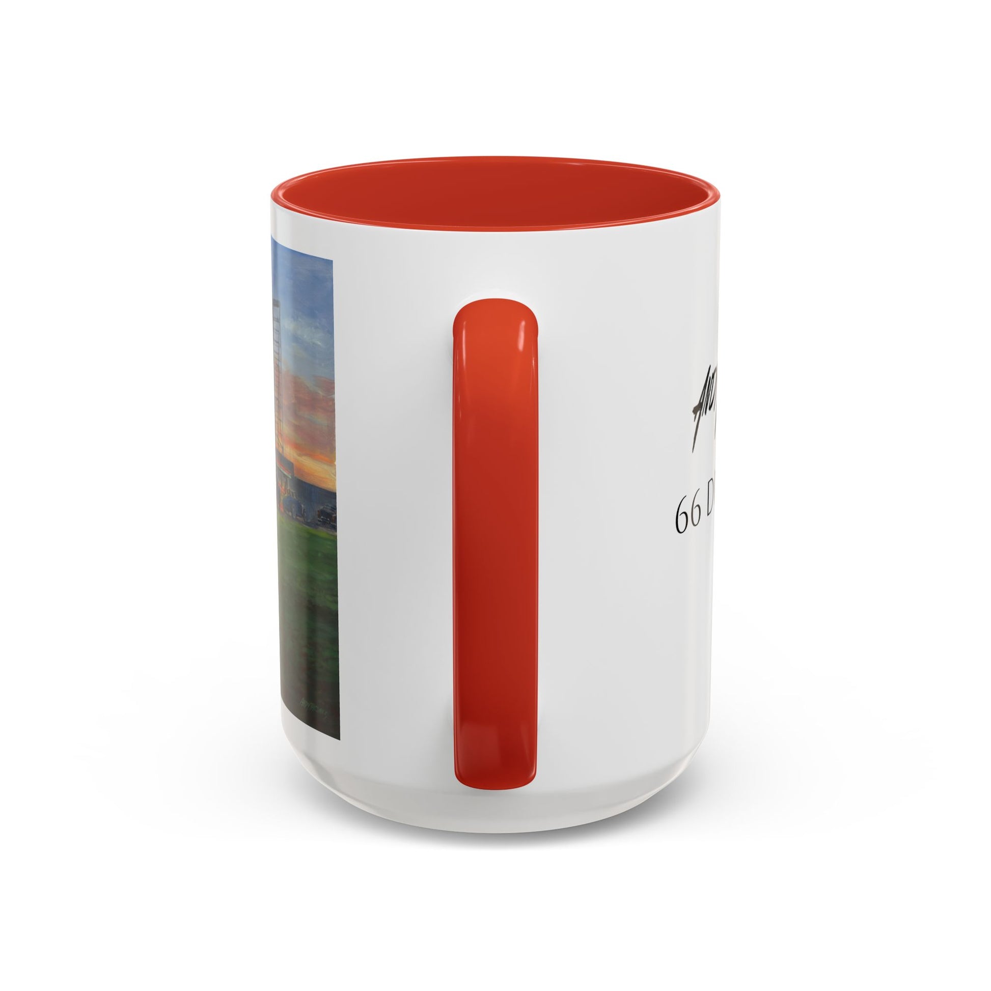 Retro Drive-In Coffee Mug - 66 Theatre Nostalgia - Andy Thomas Designs