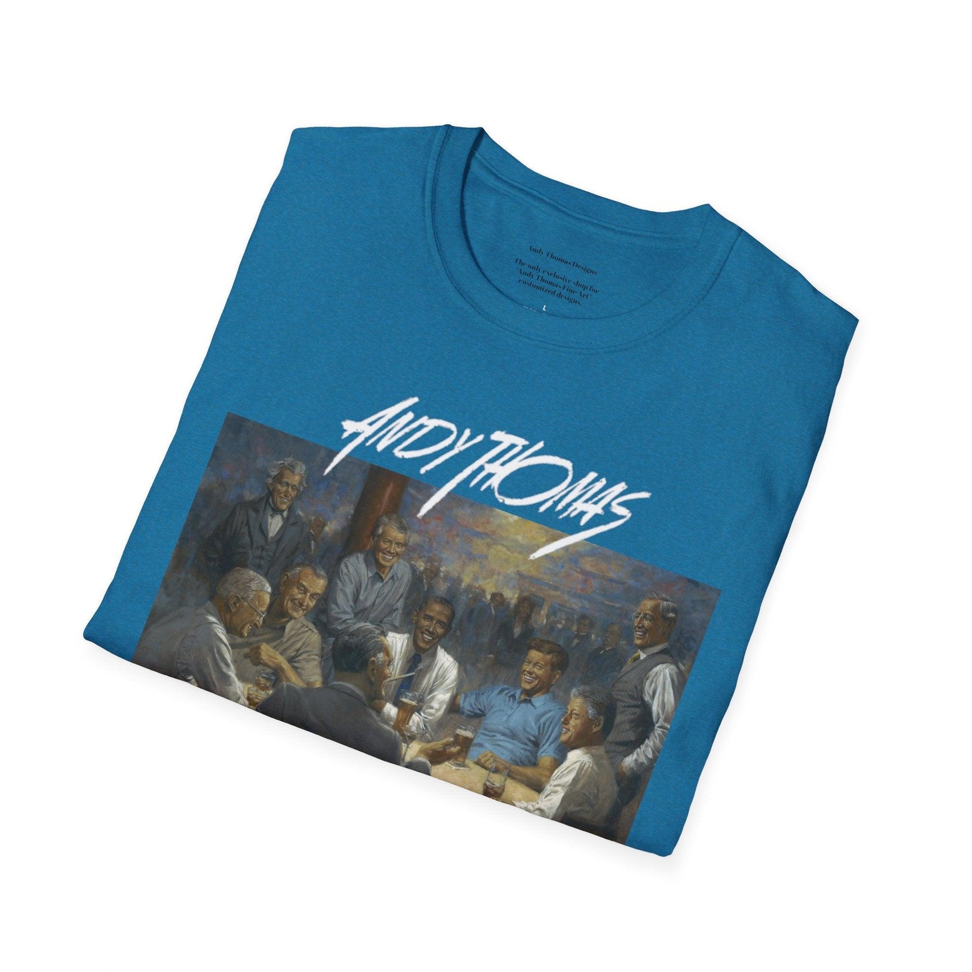 The Dem. Club T-Shirt - US Presidents Social Club - Andy Thomas Designs