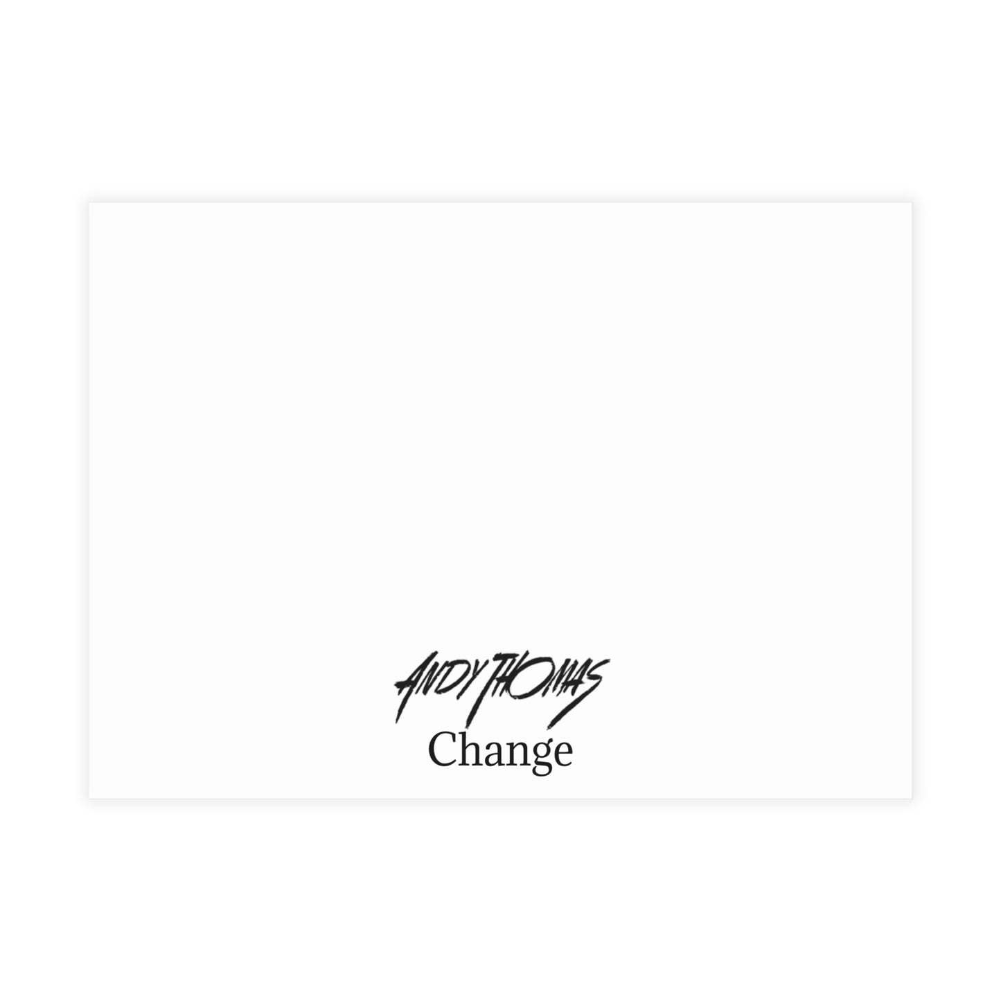 Note Cards: Change | Acceptance Speech of President Obama on Inauguration Day - Envelopes Included