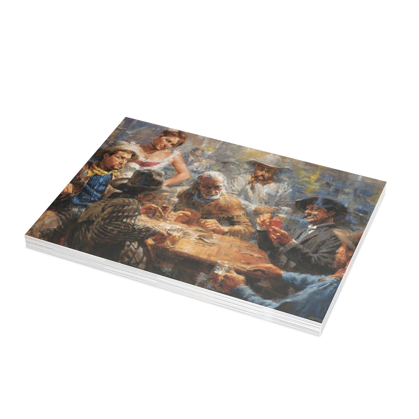 Note Cards: Draw Poker - Envelopes Included