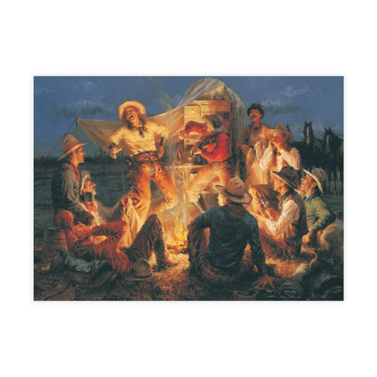 Note Cards: Cowboy Jig - Envelopes Included