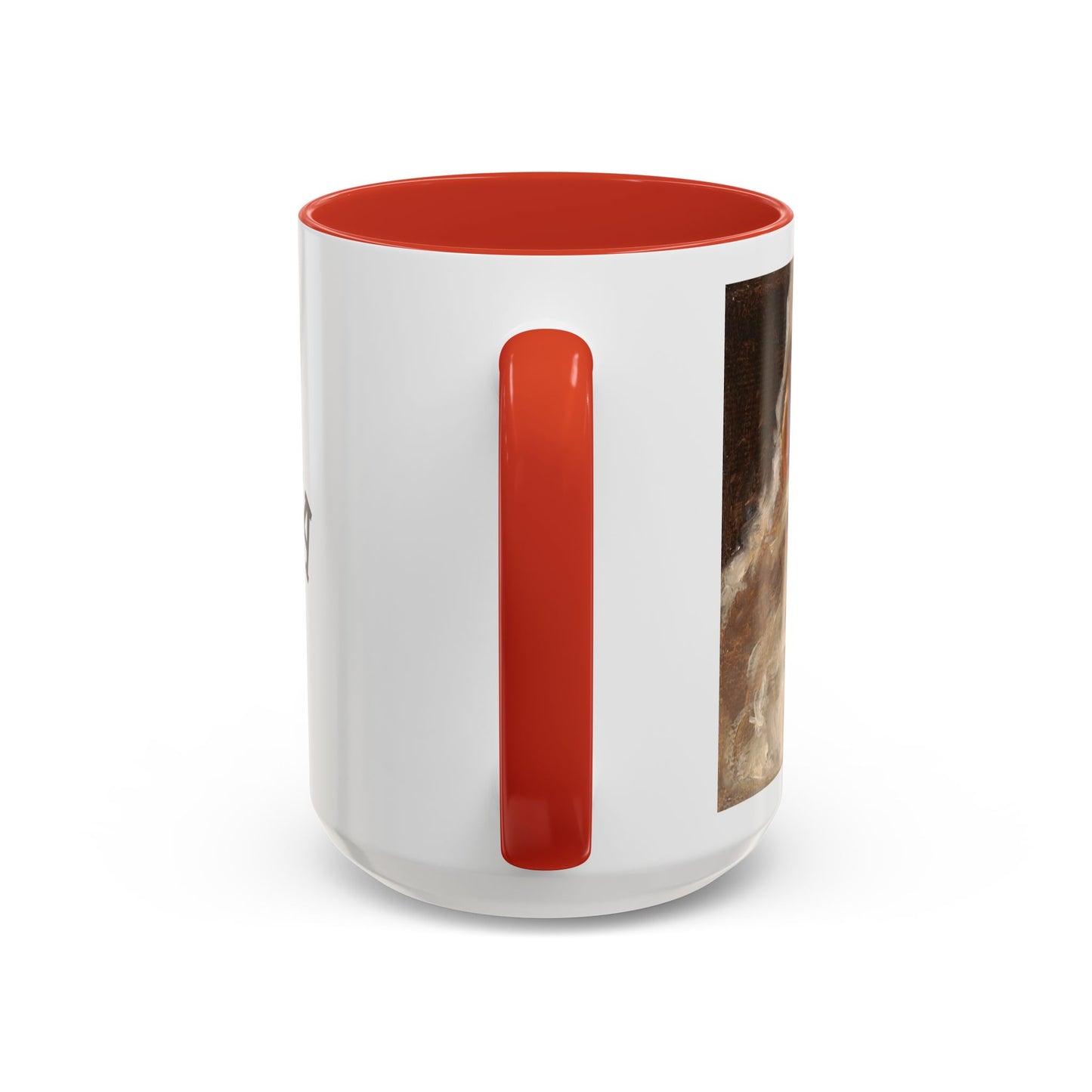 Santa Accent Coffee Mug - Holiday Gift, Christmas Decor, Santa Lover's Mug, Ceramic Coffee Cup, Unique Santa Mug