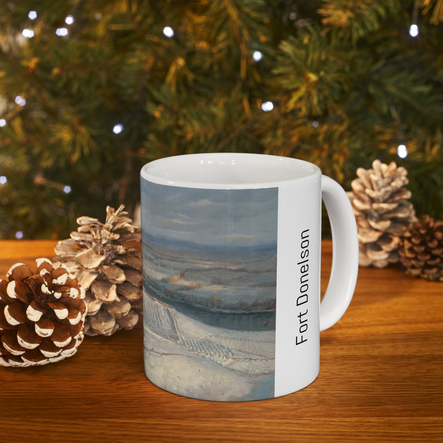Fort Donelson - Ceramic Mug with Civil War Design.
