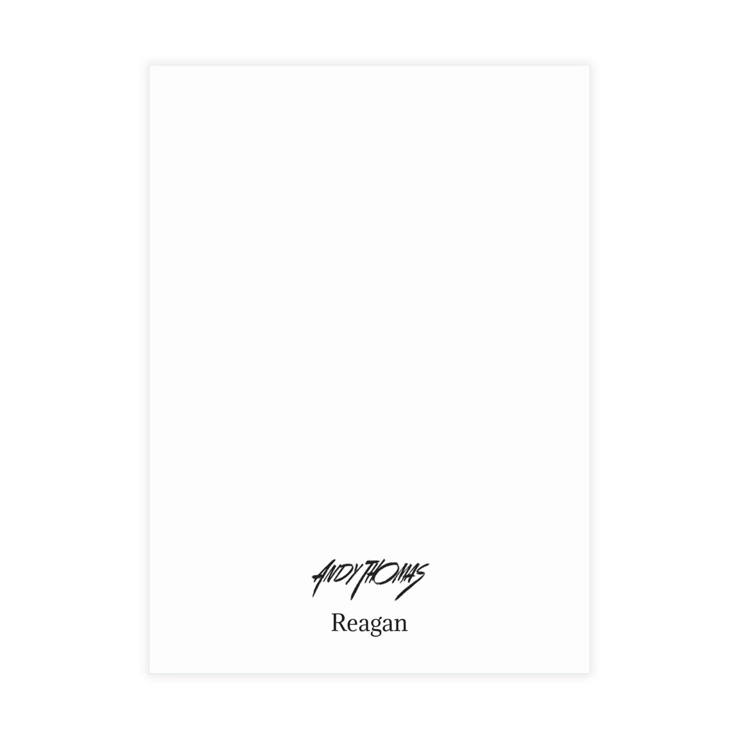 Note Cards: Reagan | Portrait - Envelopes Included