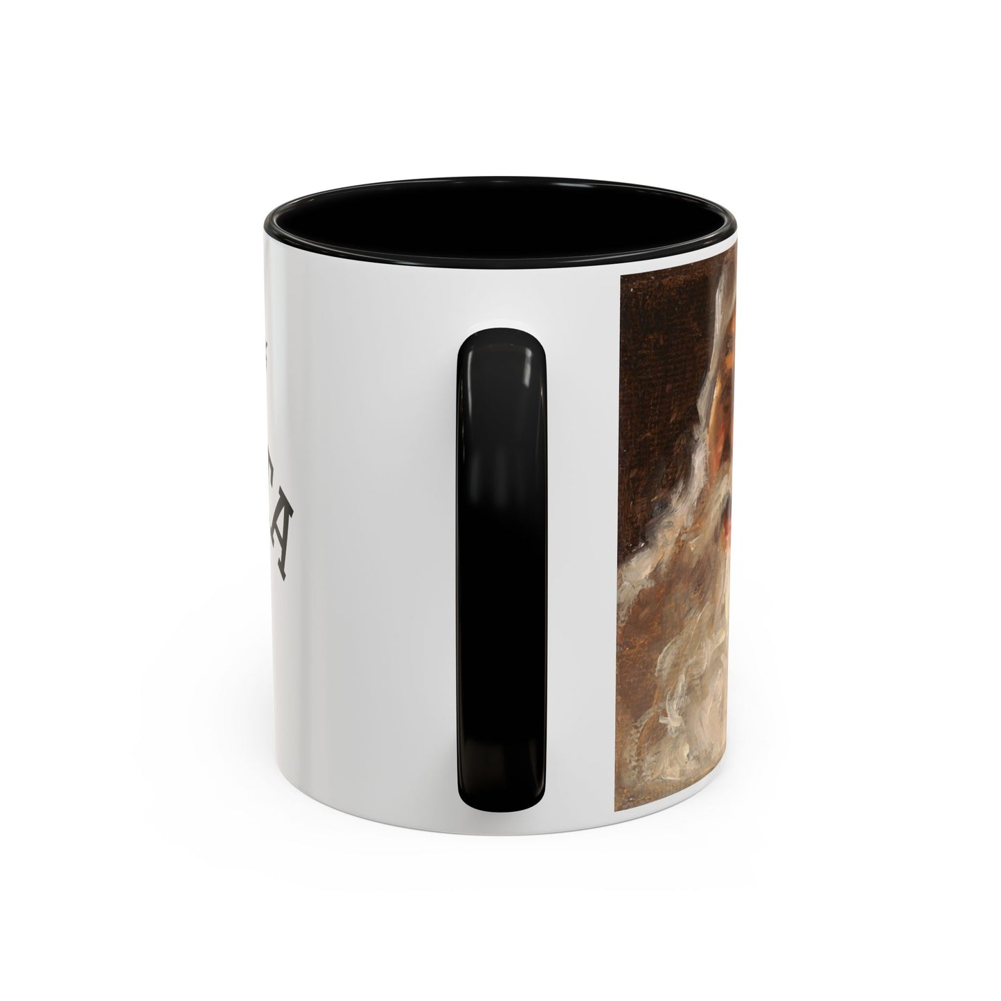 Santa Accent Coffee Mug - Holiday Gift, Christmas Decor, Santa Lover's Mug, Ceramic Coffee Cup, Unique Santa Mug