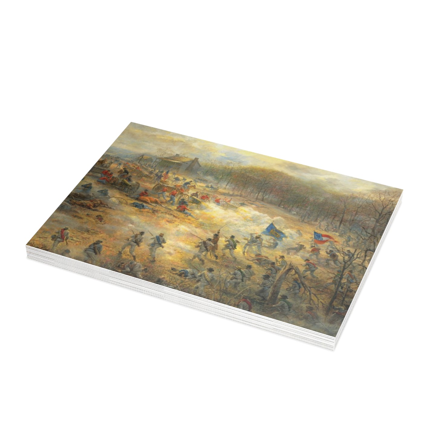 Note Cards: On the Battery - Envelopes Included