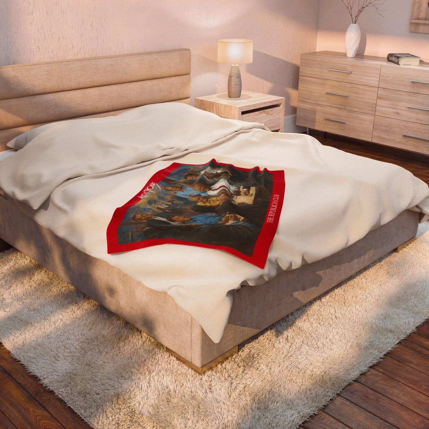 The Republican Club - Velveteen Plush Blanket