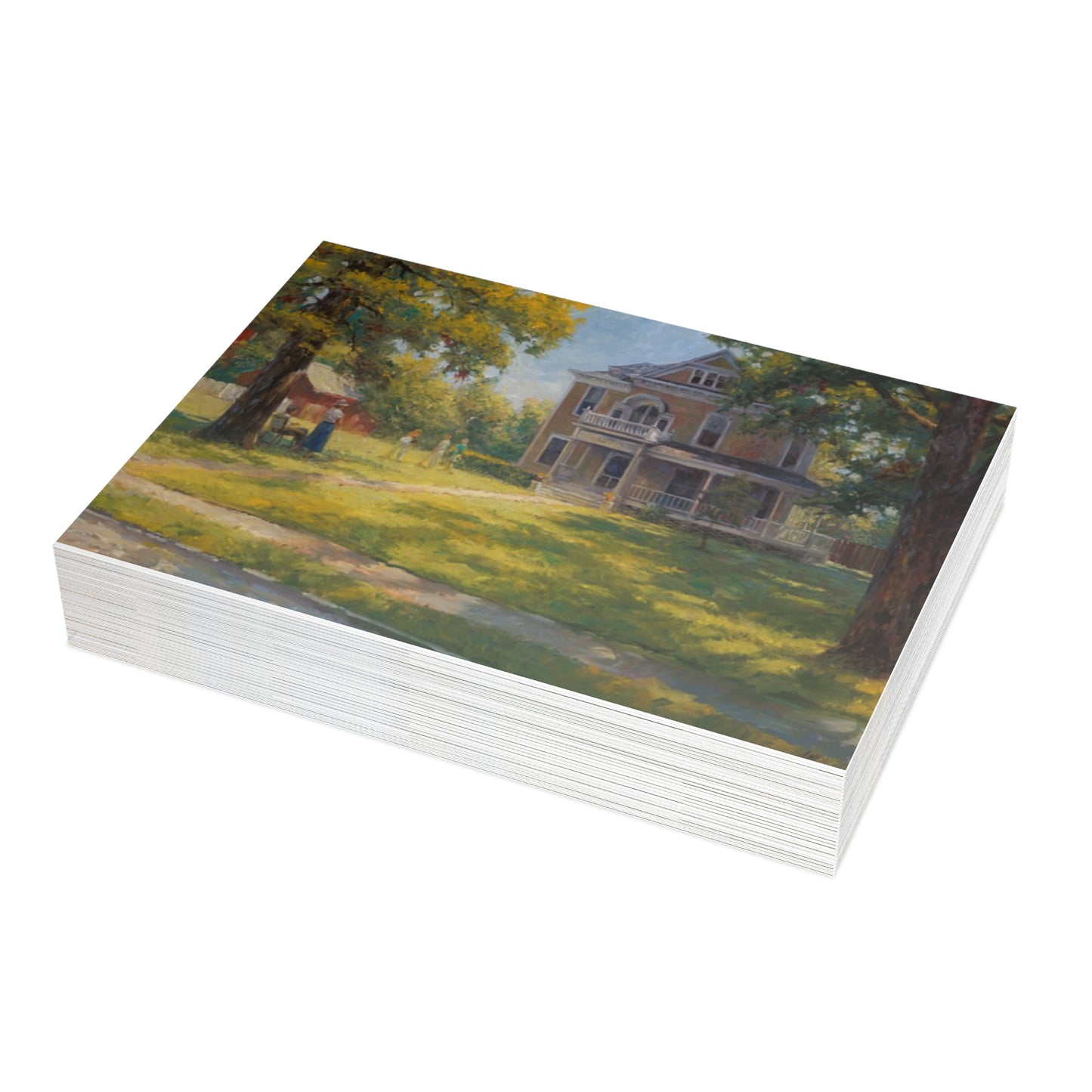 Note Cards: Lawn Croquet - Envelopes Included