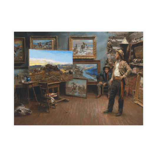 Note Cards: Russell Paints a Masterpiece - Envelopes Included