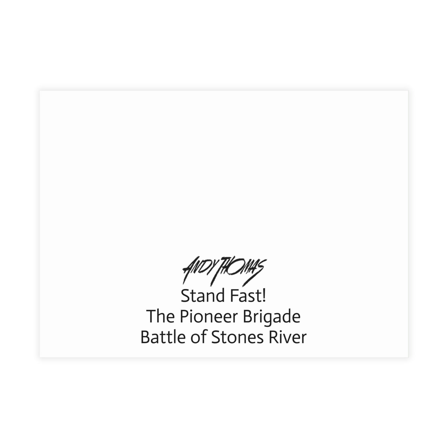 Note Cards: Stand Fast! The Pioneer Brigade - Envelopes Included