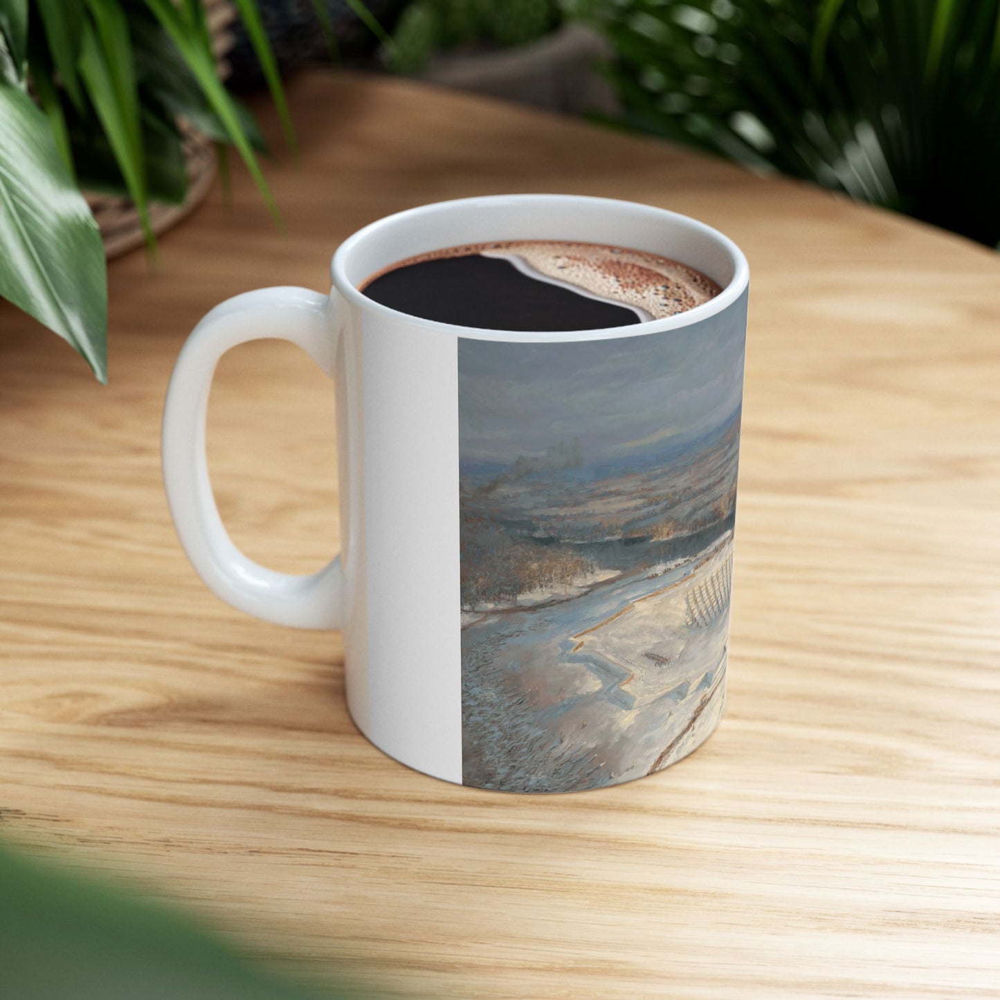 Fort Donelson - Ceramic Mug with Civil War Design.