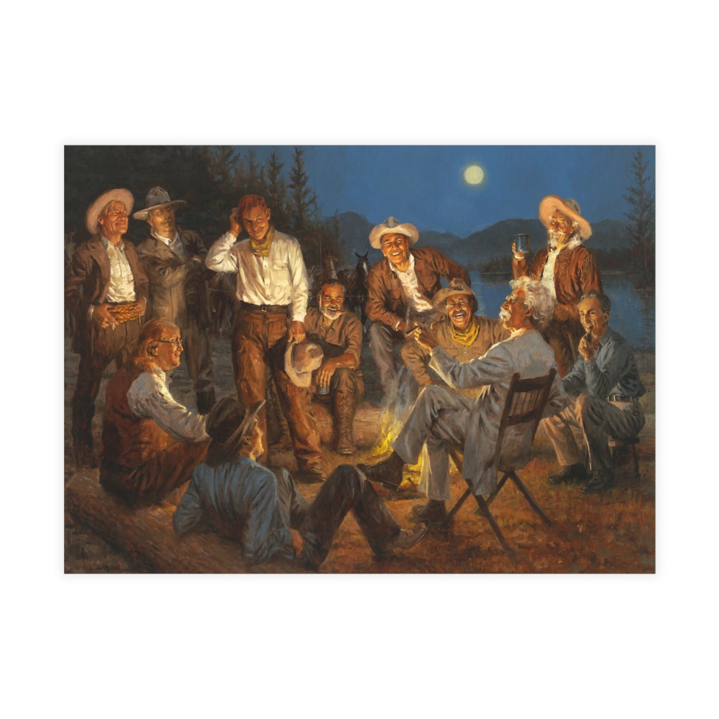 Note Cards: American Storytellers | American Authors & Writers - Envelopes Included