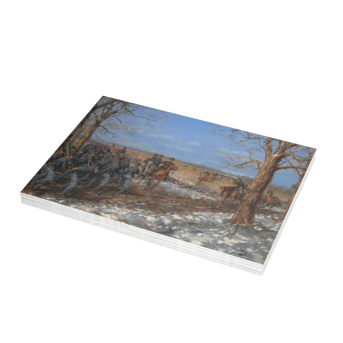 Note Cards: Not Another Bull Run - Envelopes Included
