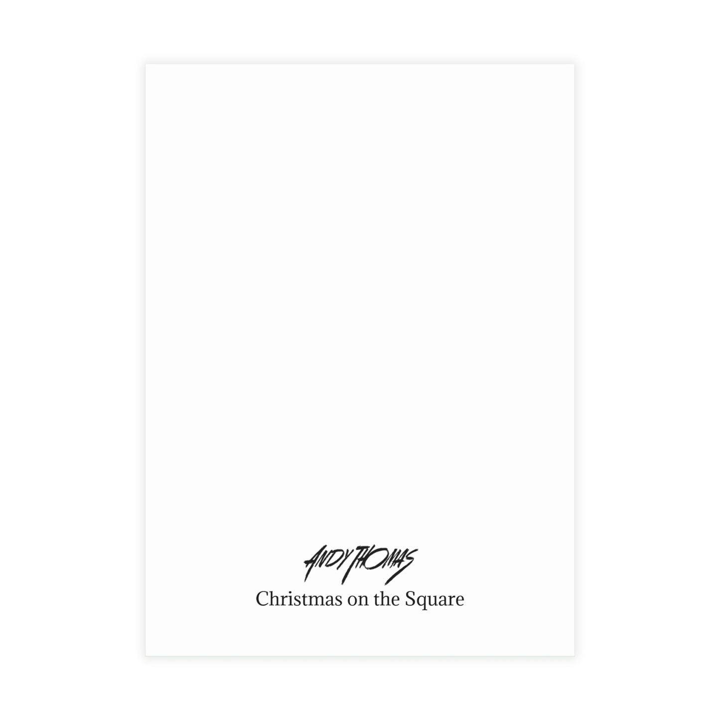 Note Cards: Christmas on the Square | Seasonal - Envelopes Included