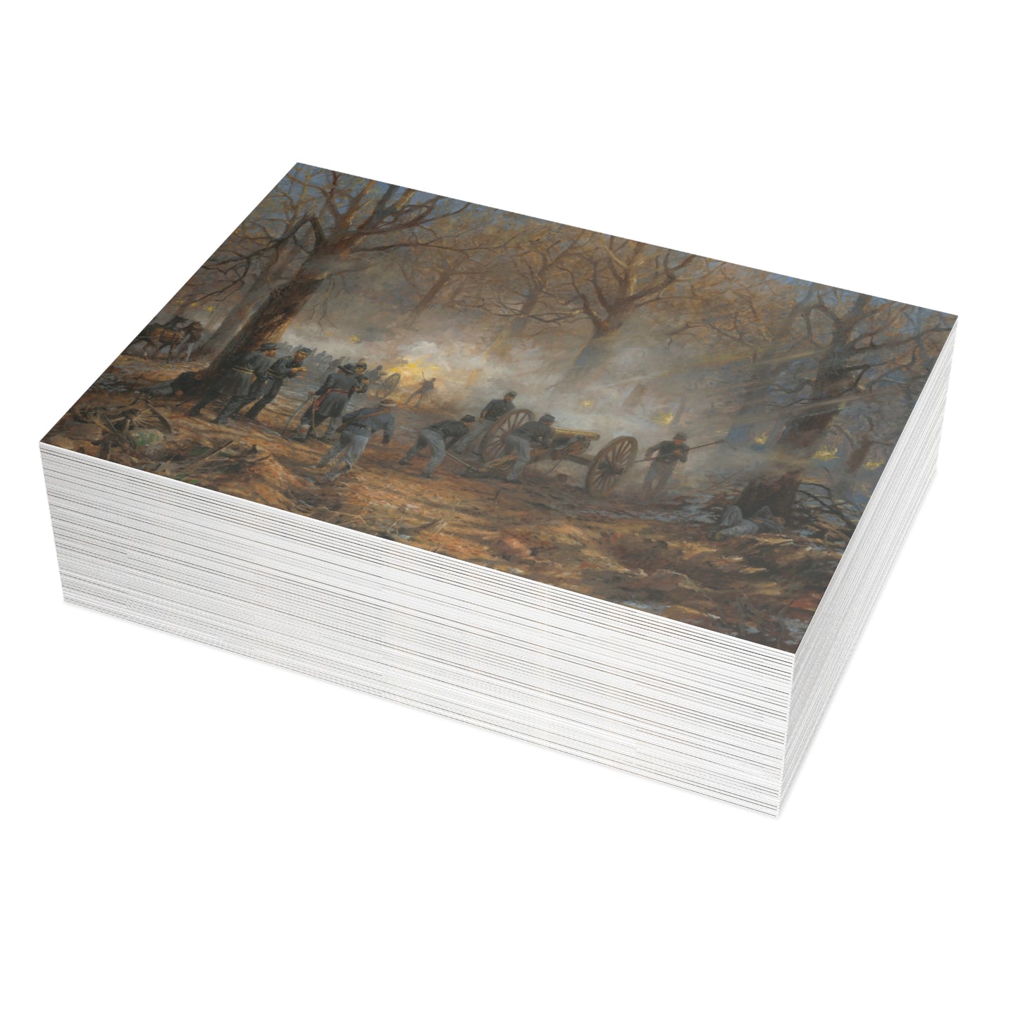 Note Cards: Cannon Duel - Envelopes Included