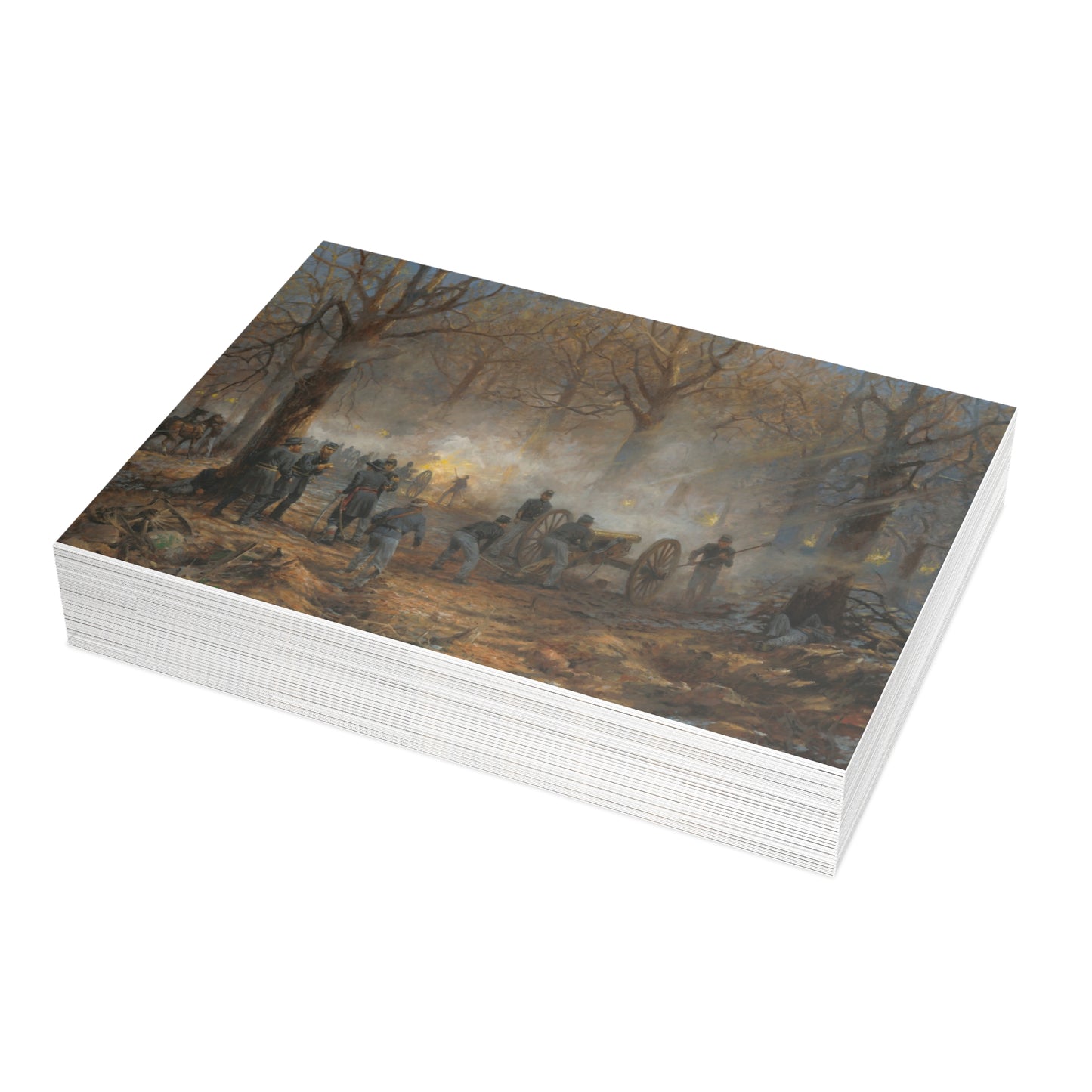 Note Cards: Cannon Duel - Envelopes Included