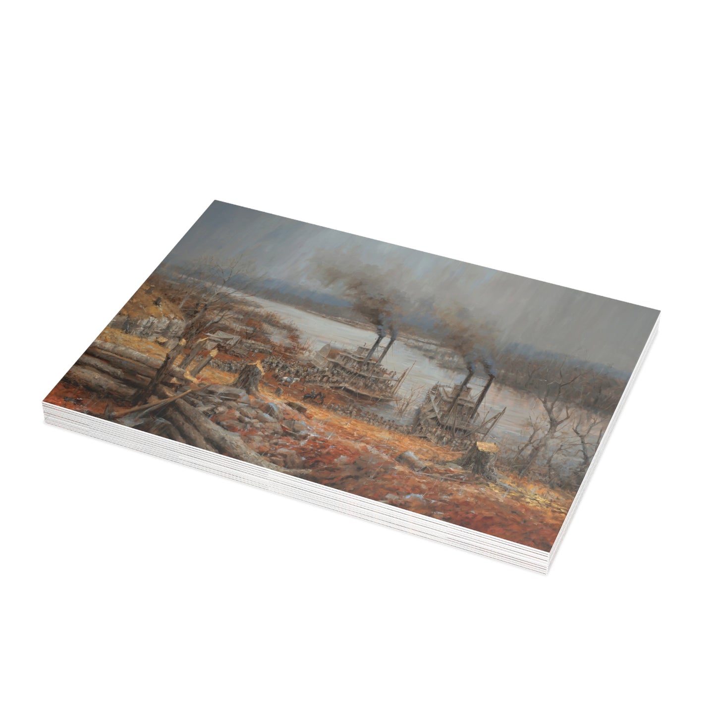 Note Cards: An Unfinished Fort - Envelopes Included