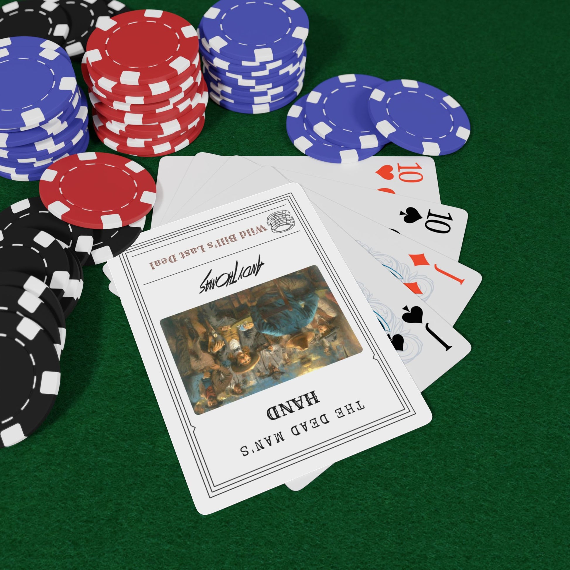 Wild Bill's Last Deal - Poker Playing Cards - "The Dead Man's Hand" Design - Andy Thomas Designs