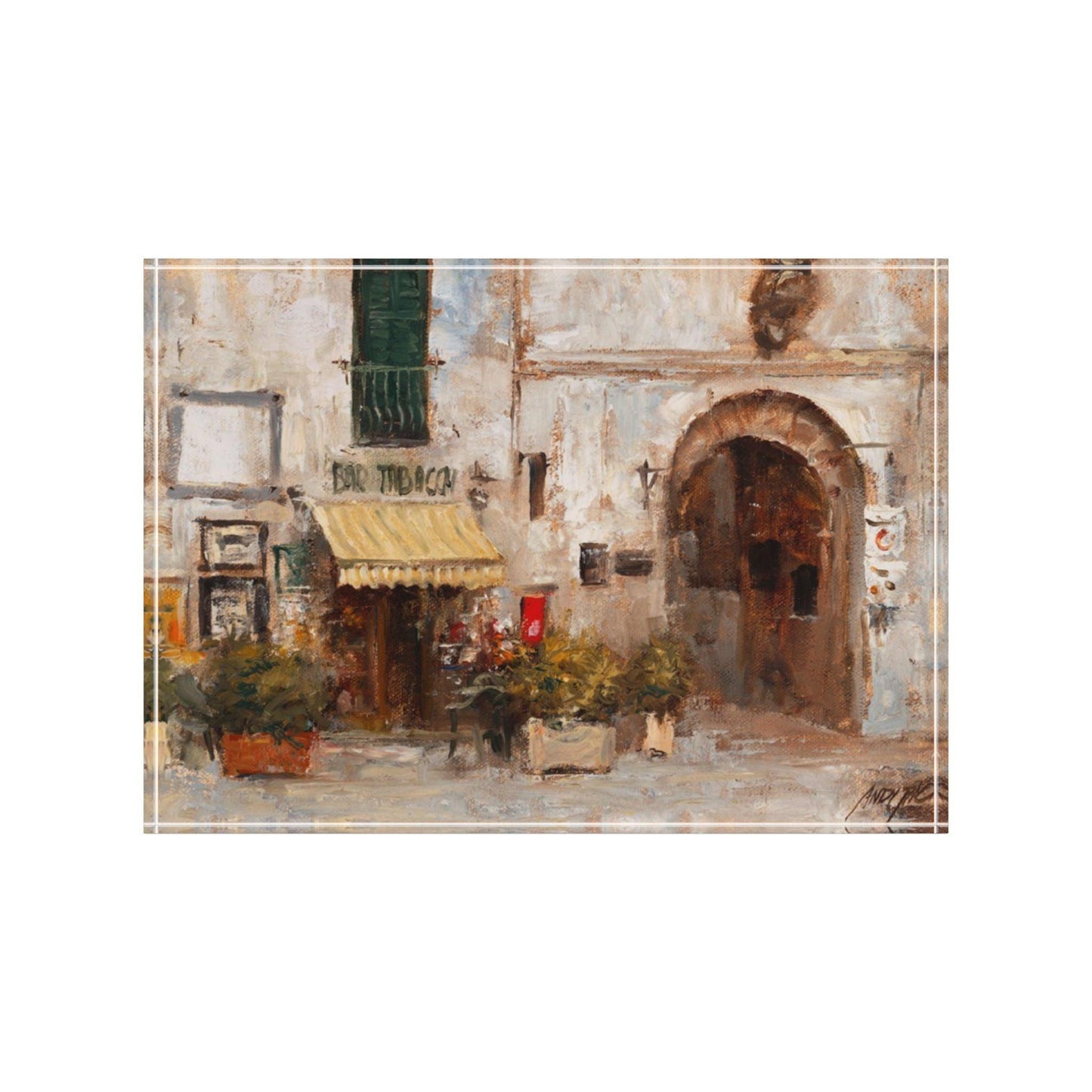 Scansano Tabacchi - Photo Block - Central Italian Landscape Design Decoration - Andy Thomas Designs