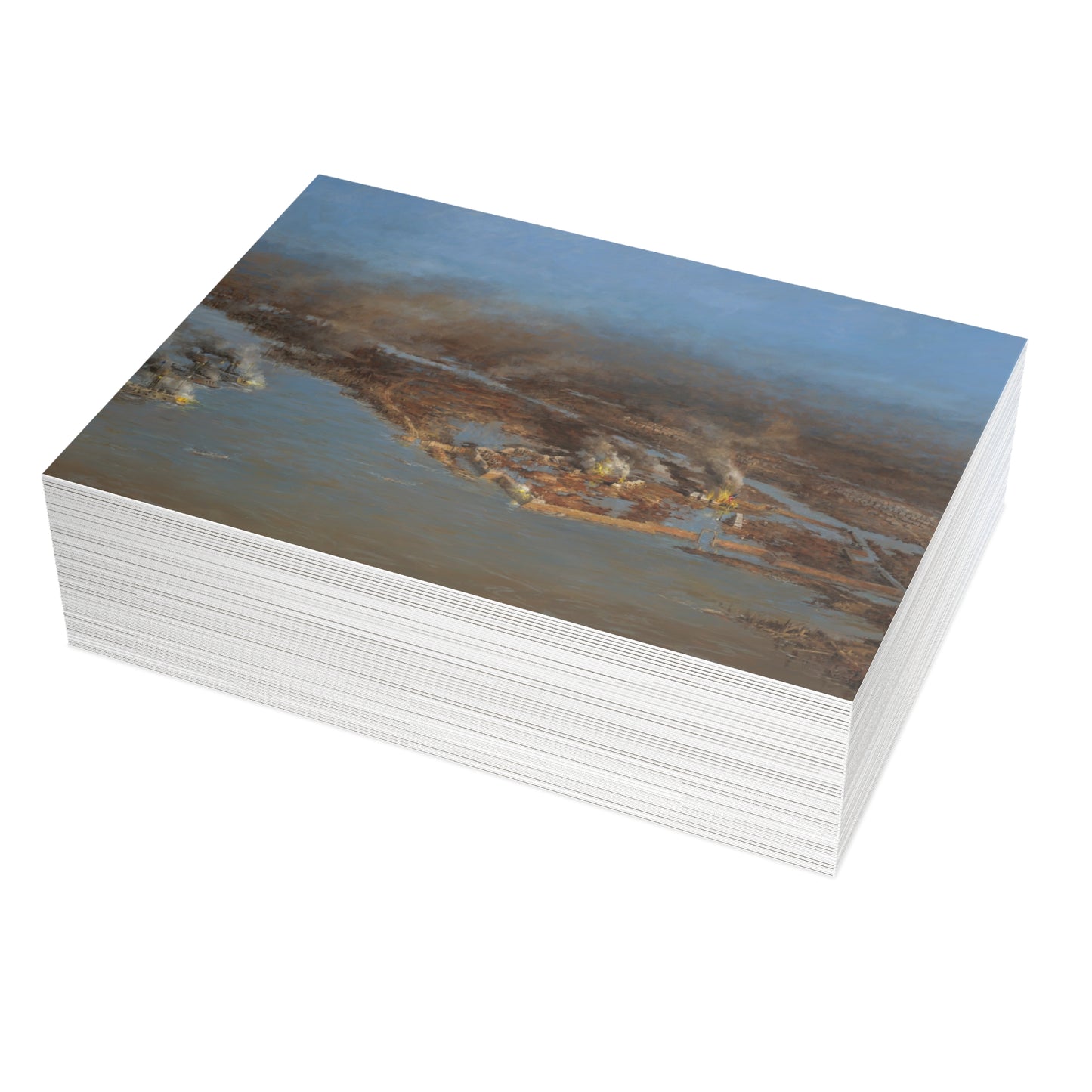 Note Cards: The View from Fort Heiman - Envelopes Included