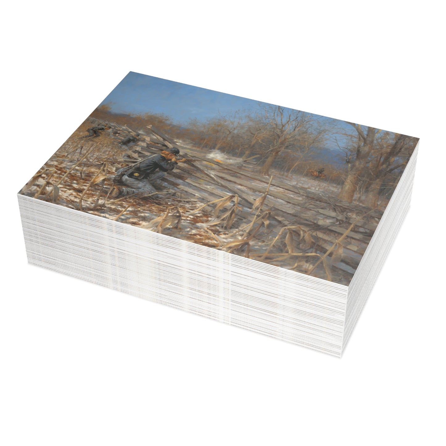 Note Cards: Two Generals Die - Envelopes Included