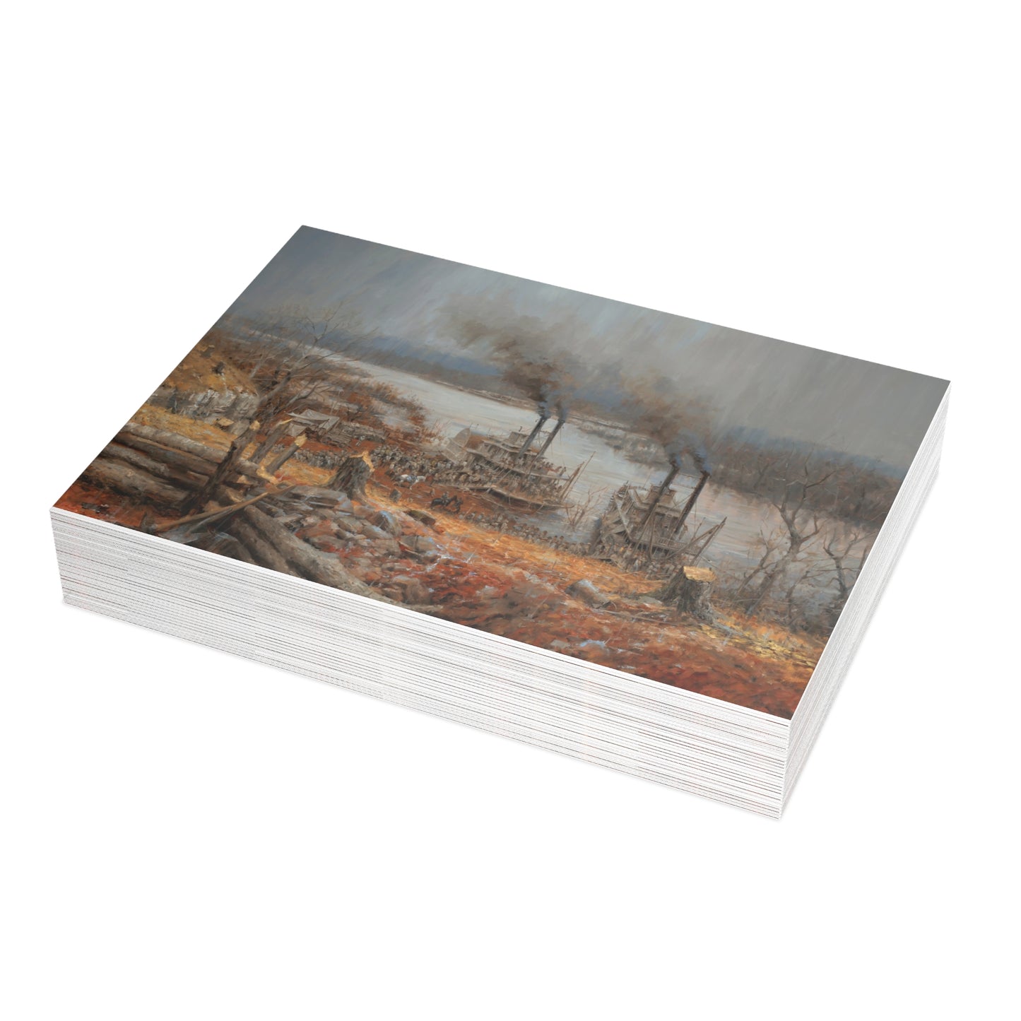 Note Cards: An Unfinished Fort - Envelopes Included