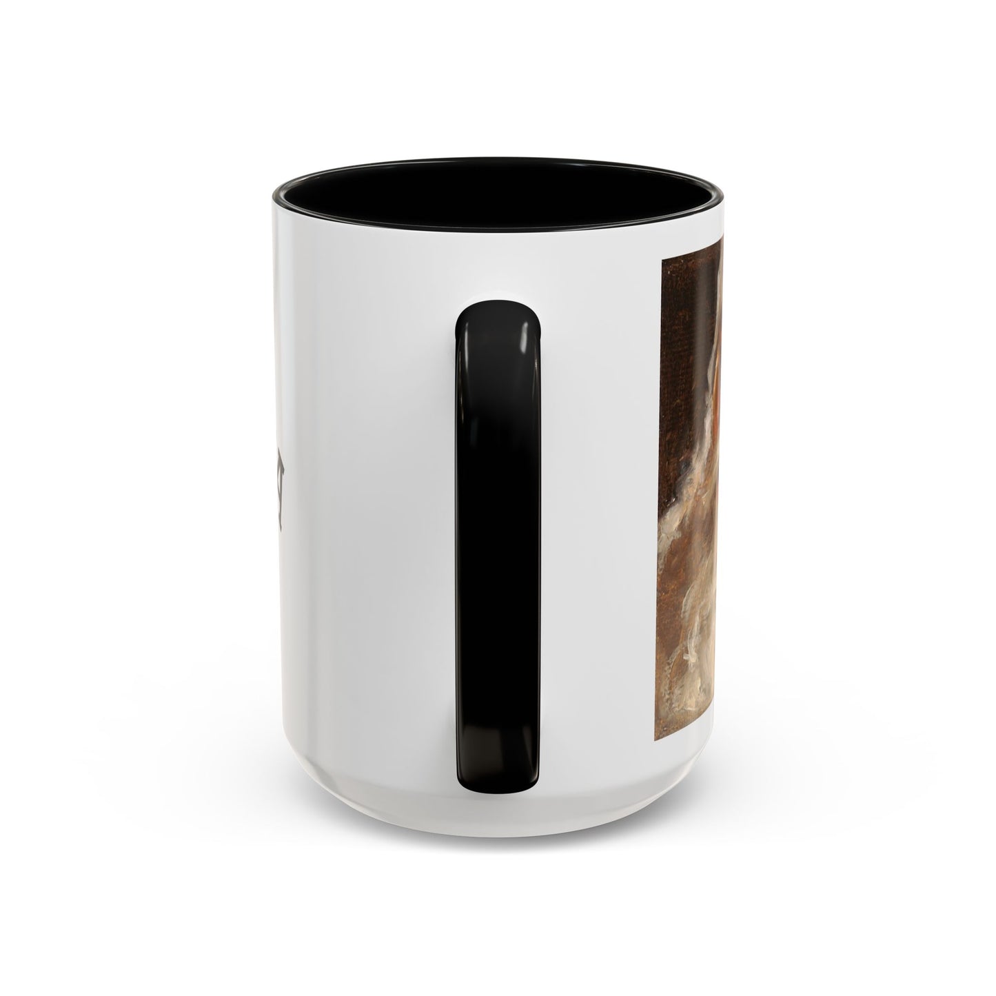 Santa Accent Coffee Mug - Holiday Gift, Christmas Decor, Santa Lover's Mug, Ceramic Coffee Cup, Unique Santa Mug