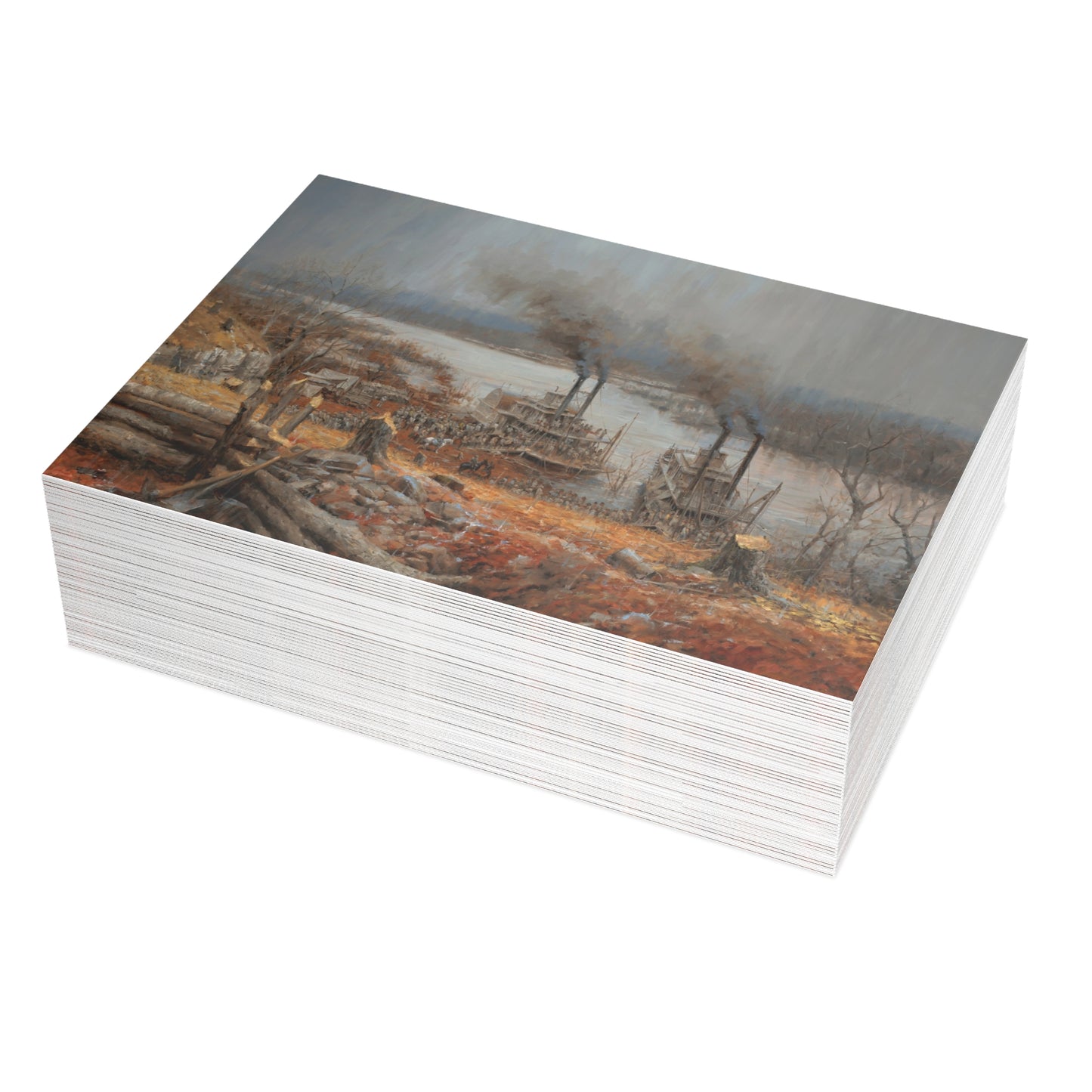Note Cards: An Unfinished Fort - Envelopes Included