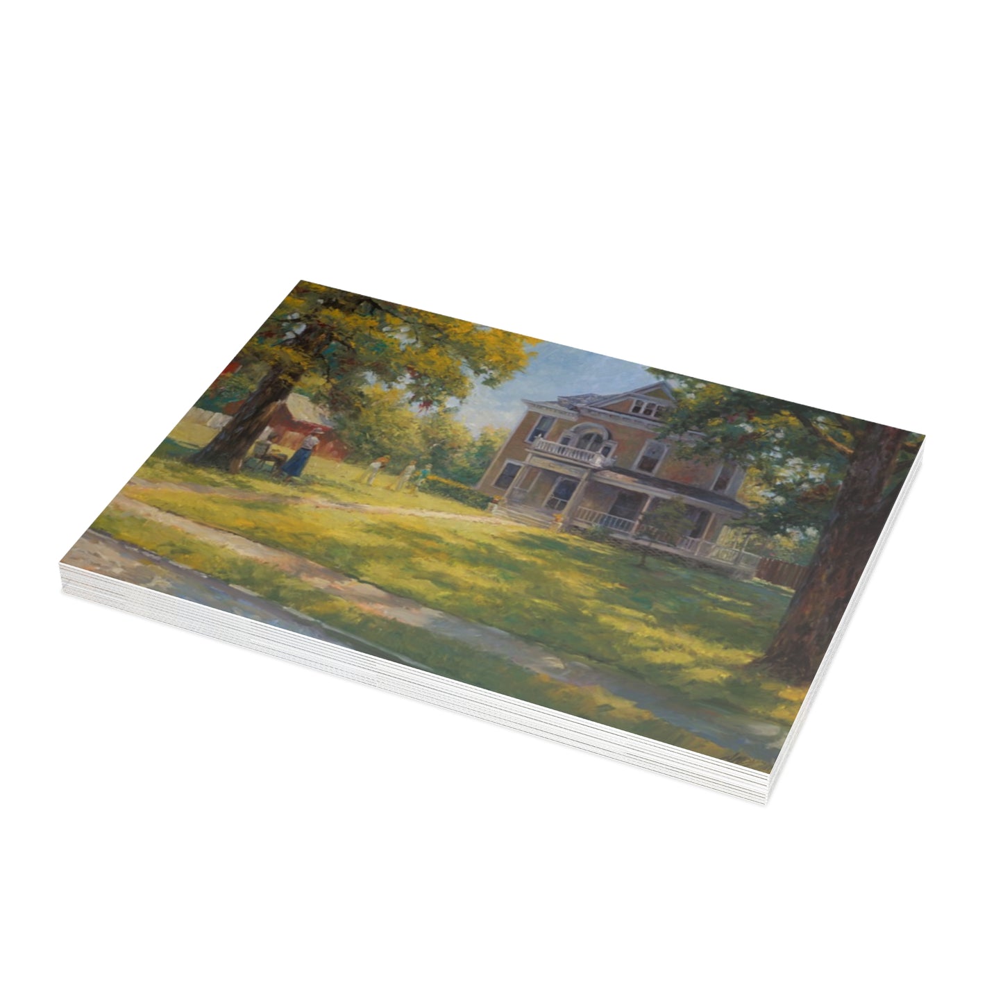 Note Cards: Lawn Croquet - Envelopes Included
