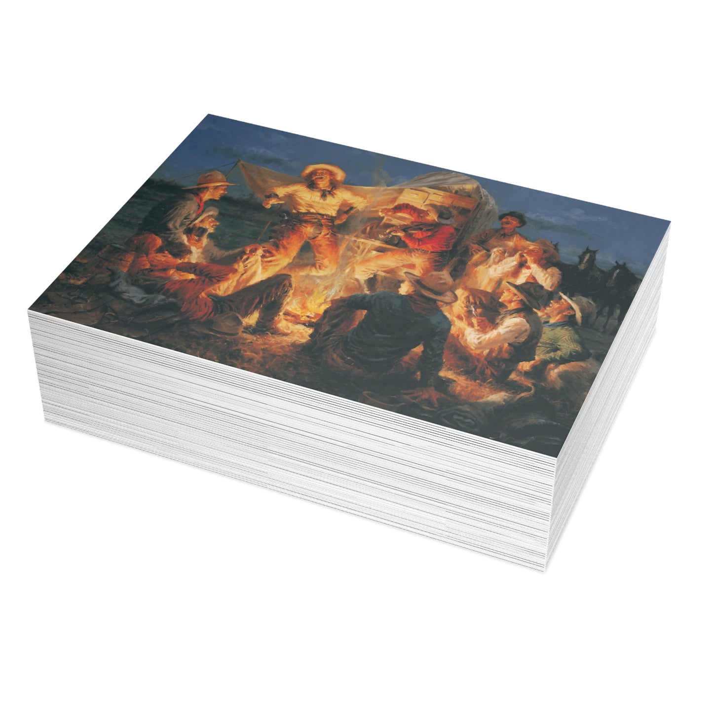 Note Cards: Cowboy Jig - Envelopes Included