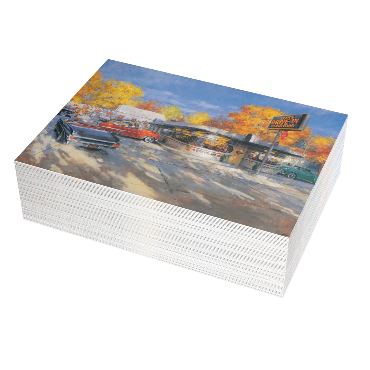 Boots Drive-in | Boots Court Motel, Carthage, MO Postcard Bundle - Envelopes Included