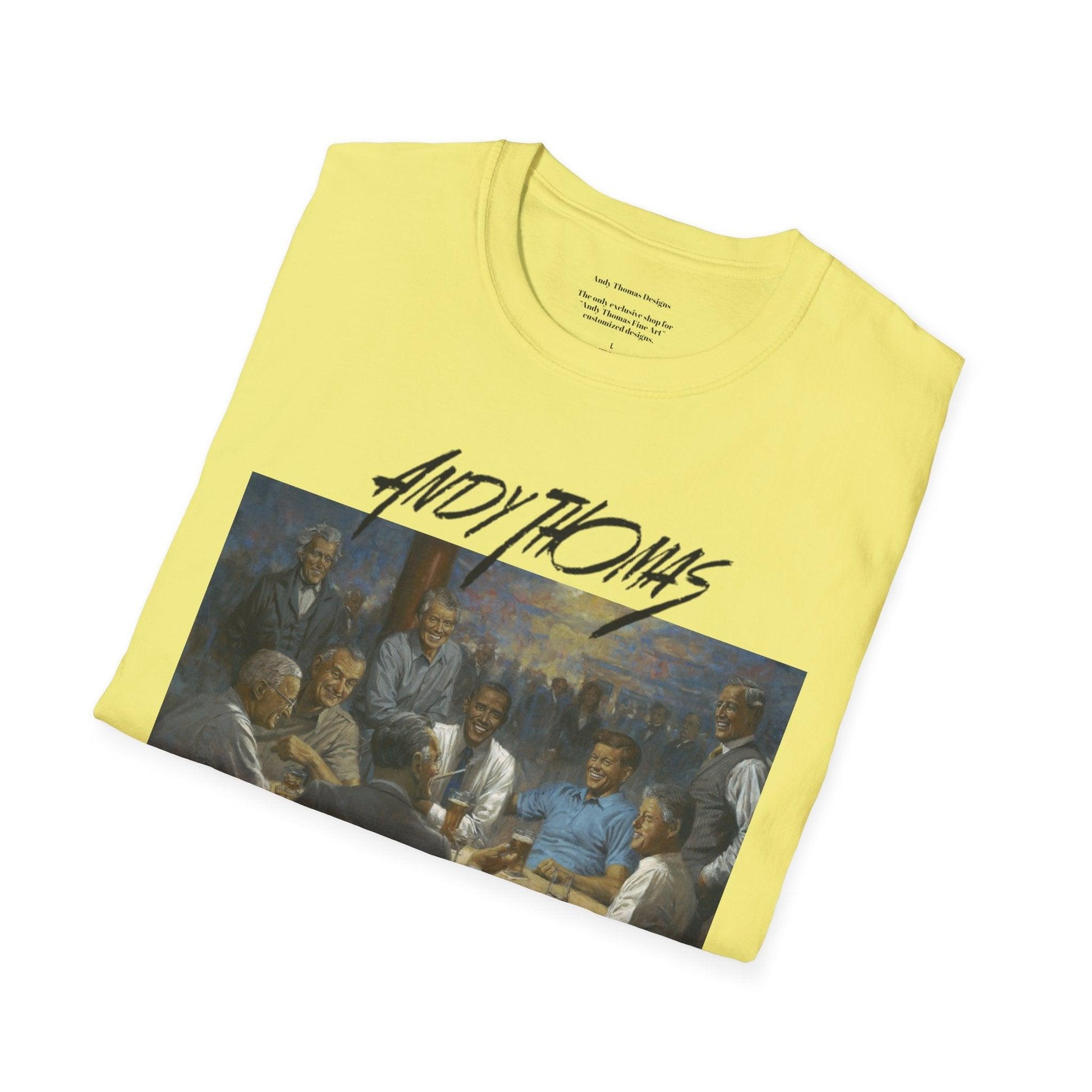 The Dem. Club T-Shirt - US Presidents Social Club - Andy Thomas Designs