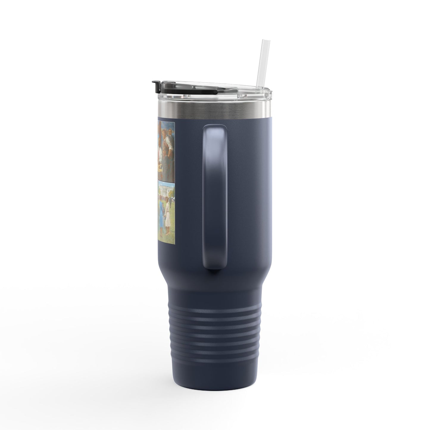 Republican Presidents Duo Art on Insulated Travel Mug - 40oz | Images: The Republican Club and The Republican Party