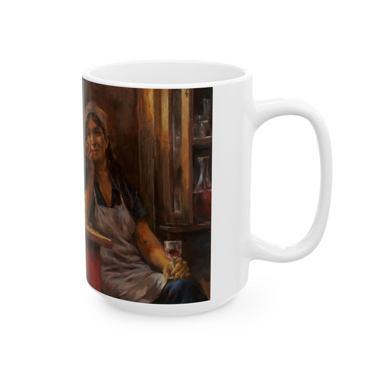 After Dinner Drink | Ceramic Mug — Vintage Country Life Coffee Cup (11oz/15oz)