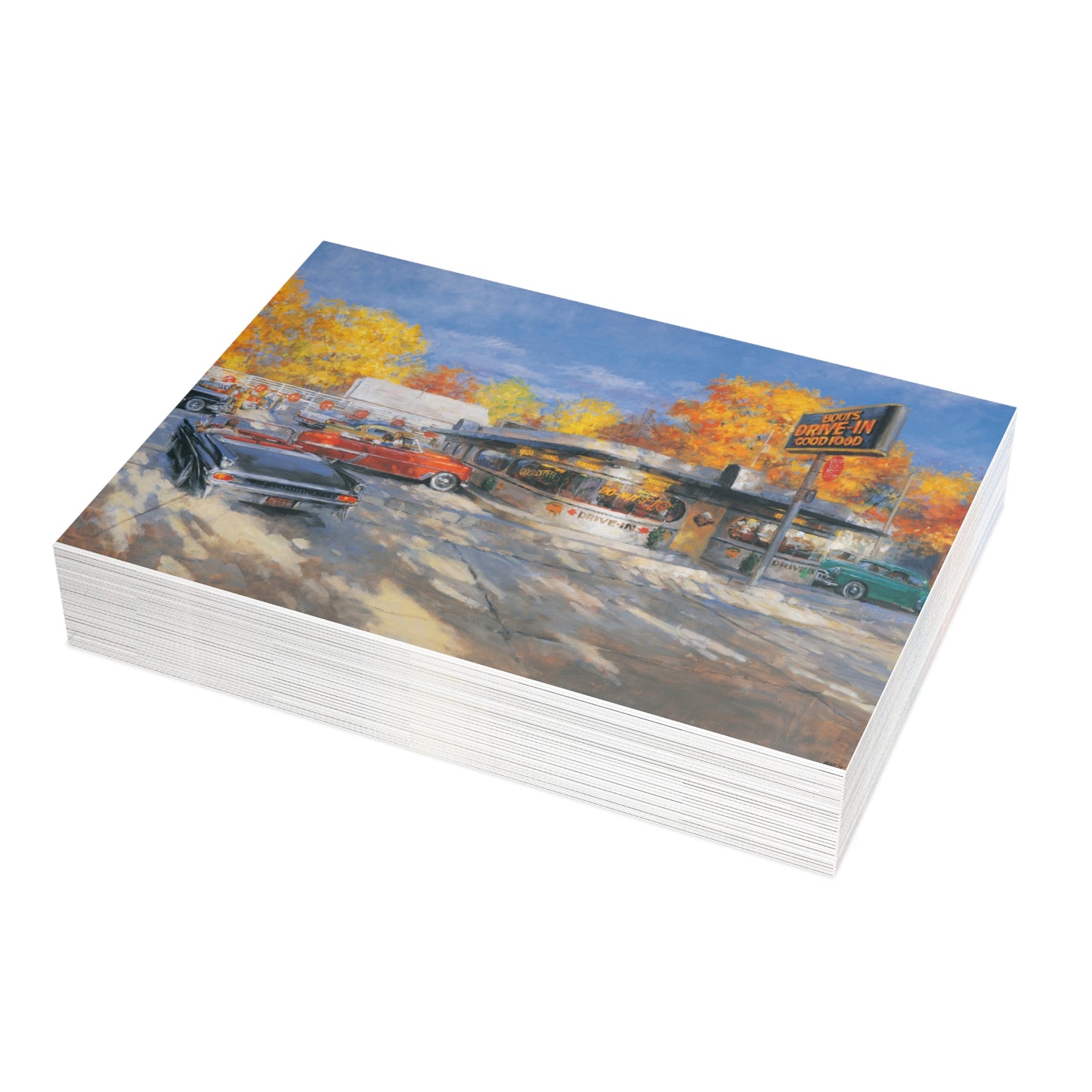 Boots Drive-in | Boots Court Motel, Carthage, MO Postcard Bundle - Envelopes Included
