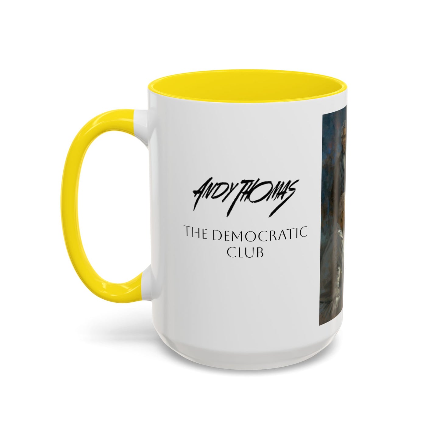 The Democratic Club Coffee Mug - 11oz & 15oz - Past Democrat Presidents Social Club with Obama