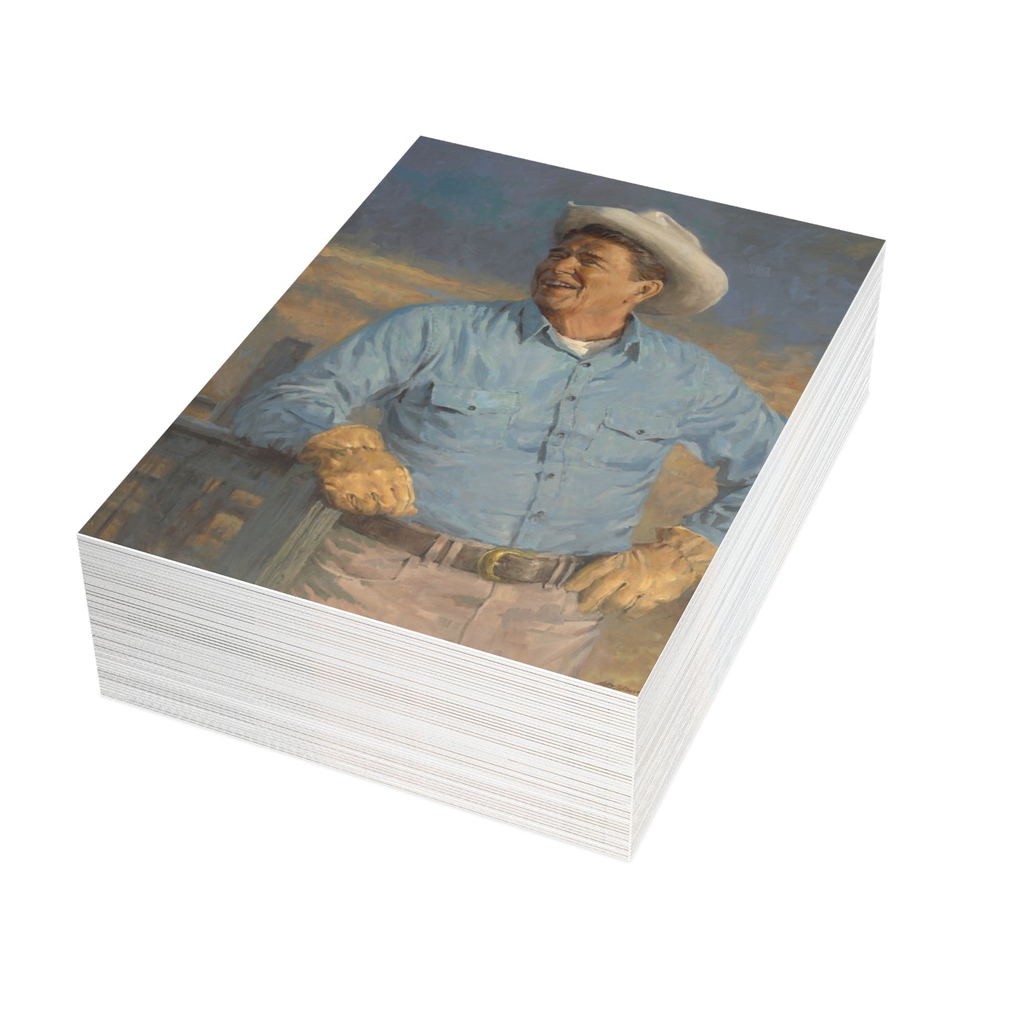 Note Cards: Reagan | Portrait - Envelopes Included
