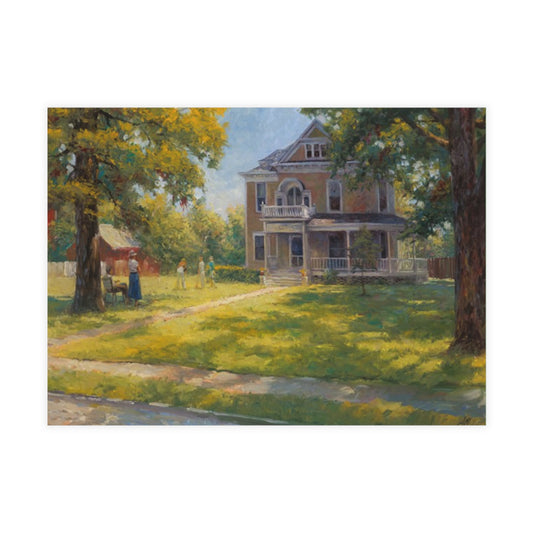 Note Cards: Lawn Croquet - Envelopes Included