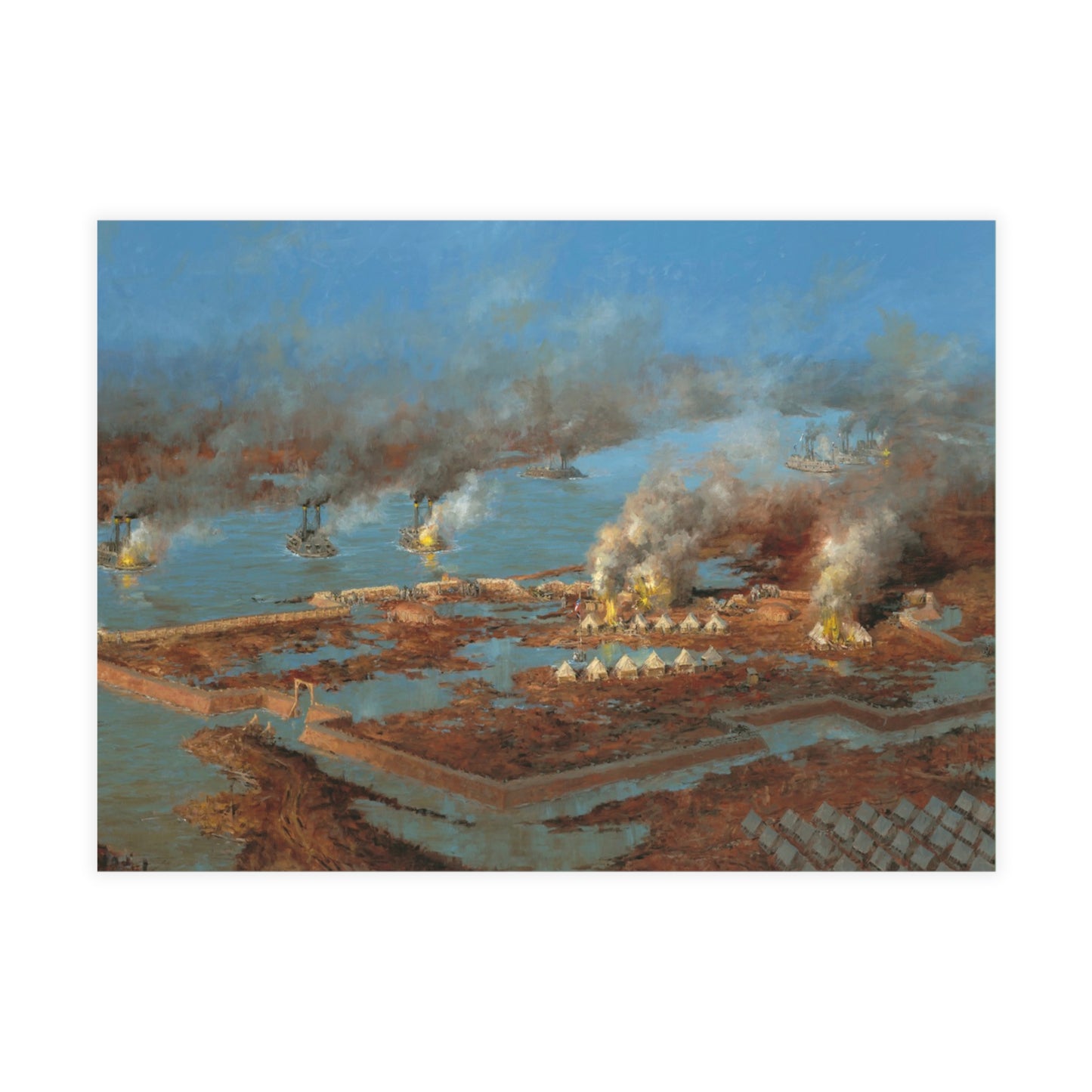 Note Cards: Battle of Fort Henry - Envelopes Included