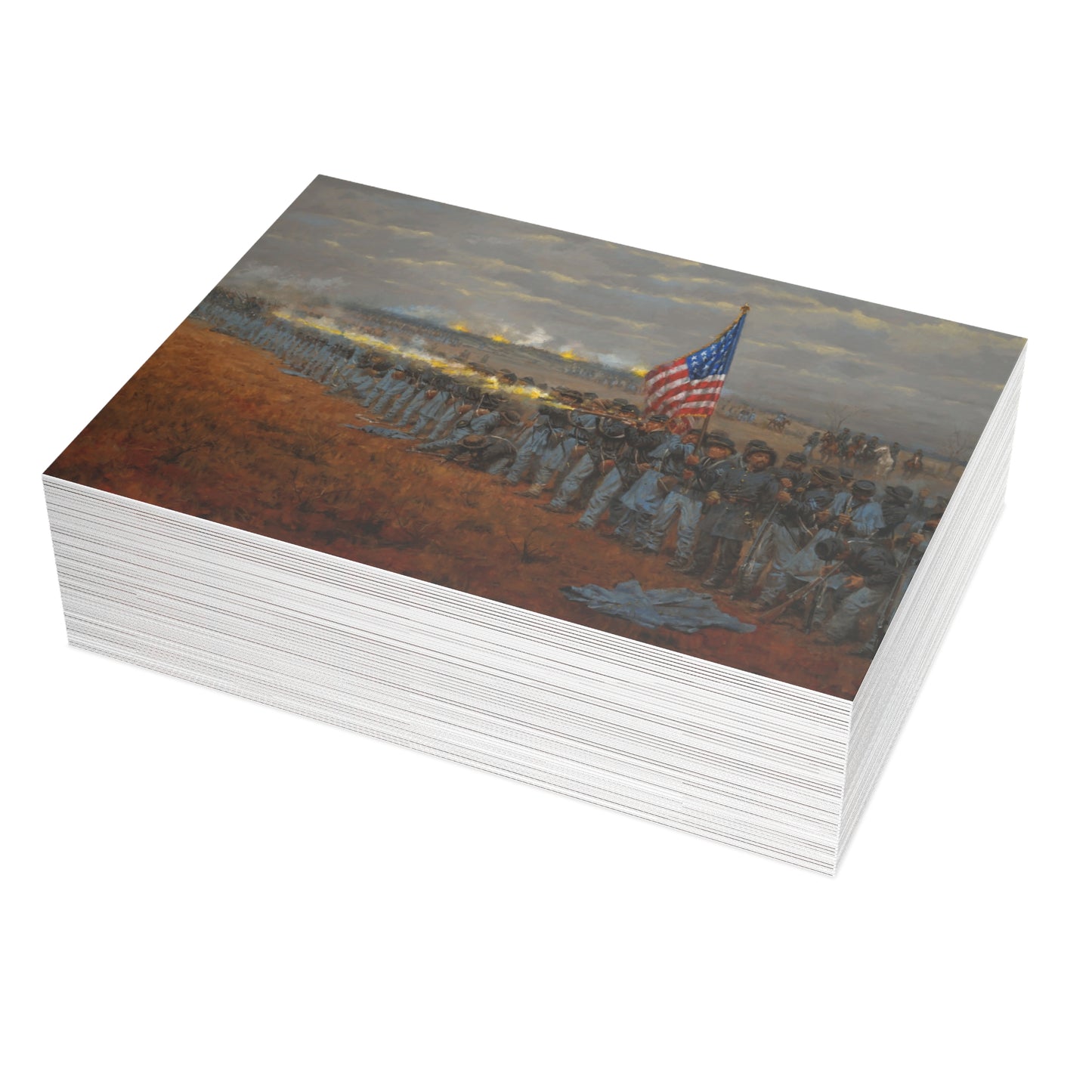Note Cards: The Federals Final Rally Turns the Tide - Envelopes Included